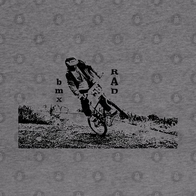 bmx bicycle motocross rad mtb t-shirt by rickylabellevie